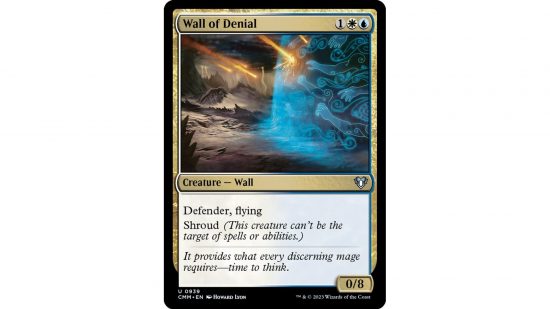 The MTG card Wall of Denial