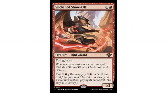The MTG card Slickshot Show-Off