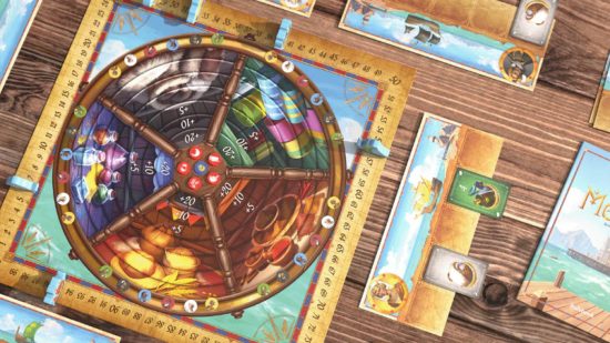 The board game Medici by Reiner Knizia