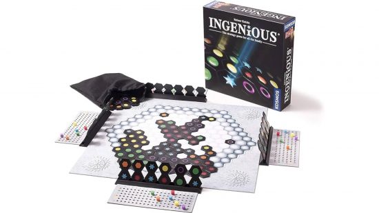 The board game Ingenious by Reiner Knizia