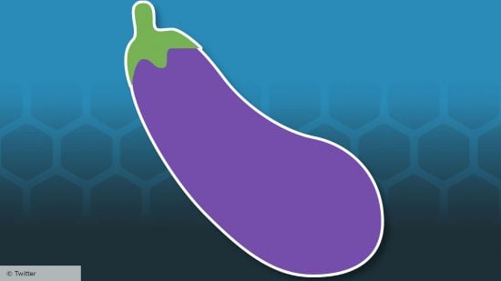 Never Have I Ever Questions dirty - Twitter emoji of an eggplant