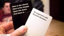 Cards Against Humanity, one of the best party games for adults