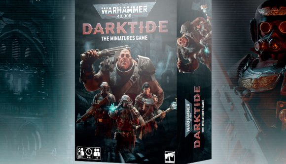 Warhammer 40k Darktide the miniatures game box art