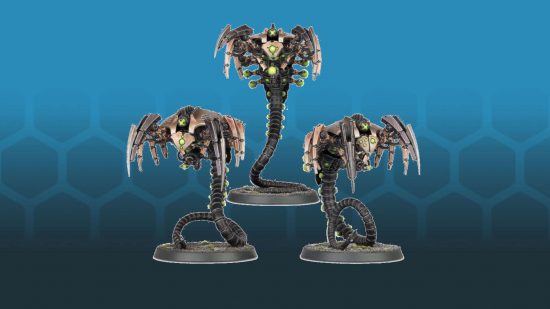 Warhammer 40k points updates - Necron Canoptek Wraiths, insectoid, multi-limbed robots with long segmented tails