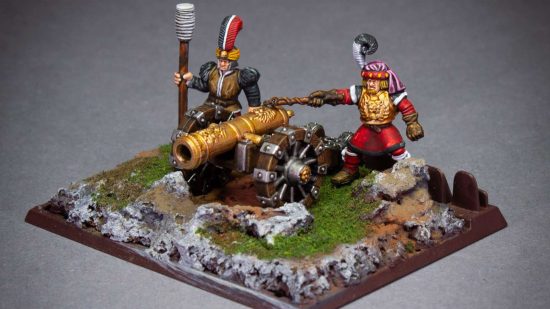Warhammer Board Game Battle Masters - Imperial Cannon