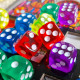 Board games news - Wargamer photo showing the colorful dice from the Sagrada board game