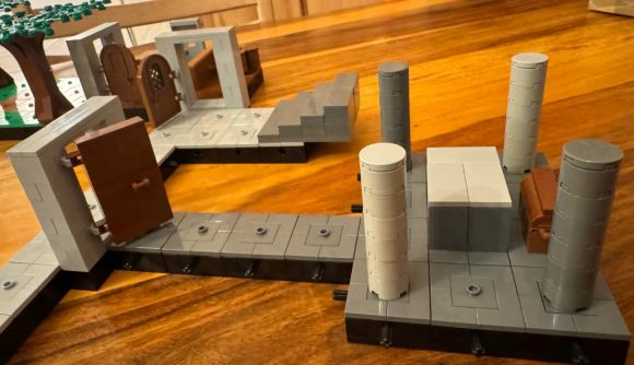 DnD dungeon made out of lego