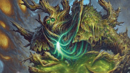 DnD Poison Spray 5e - Wizards of the Coast art of a tree creature