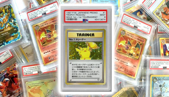 Pokemon TCG Pikachu card