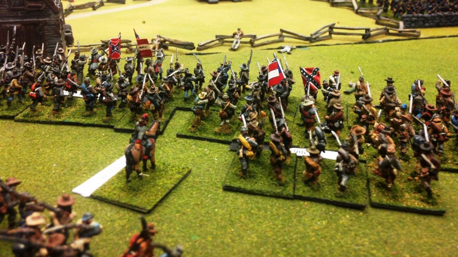Scales in Miniature Wargaming - 18mm Confederates