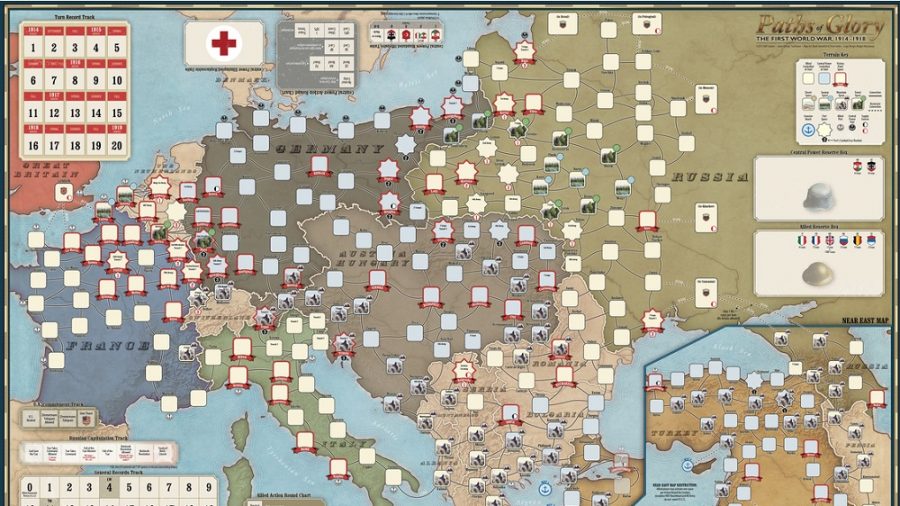 Best WW1 Board Games Paths To Glory