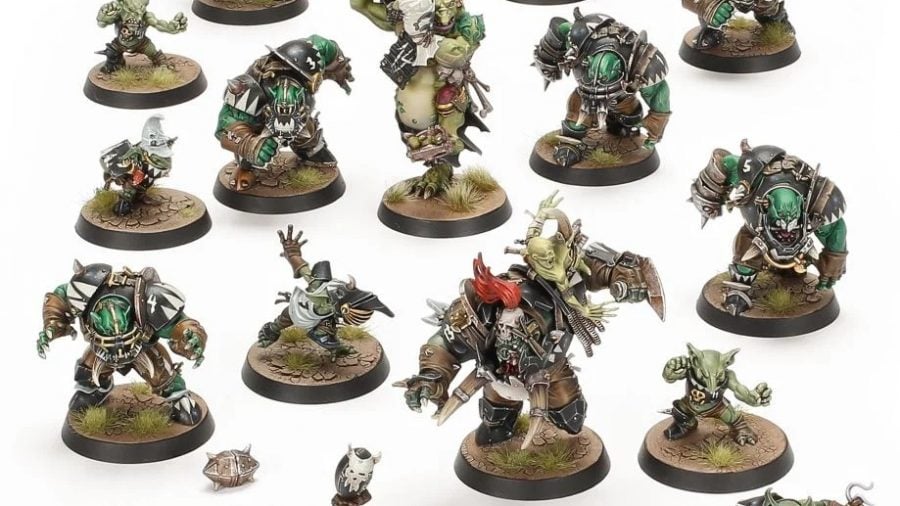 Blood Bowl Second Season Edition review greenskins team
