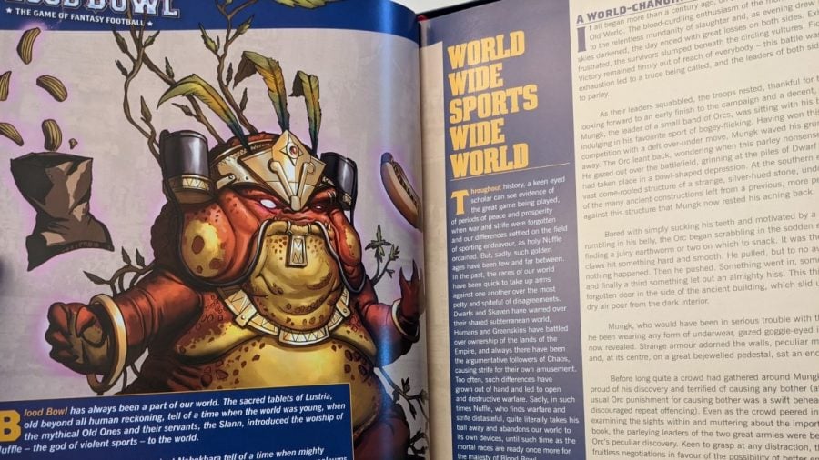 Blood Bowl Second Season Edition review rulebook