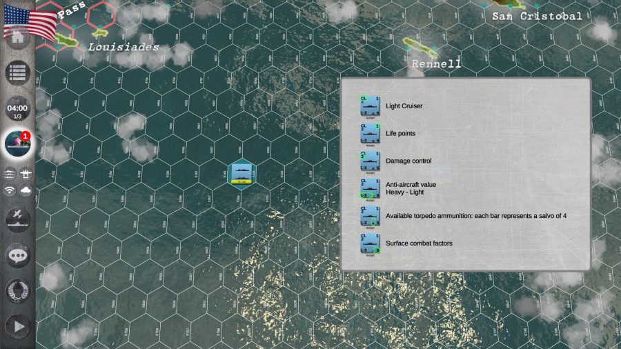 main map interface
