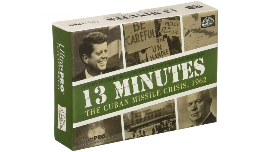 Best wargame gifts 2020 13 minutes cuban missile crisis box with box art showing JFK