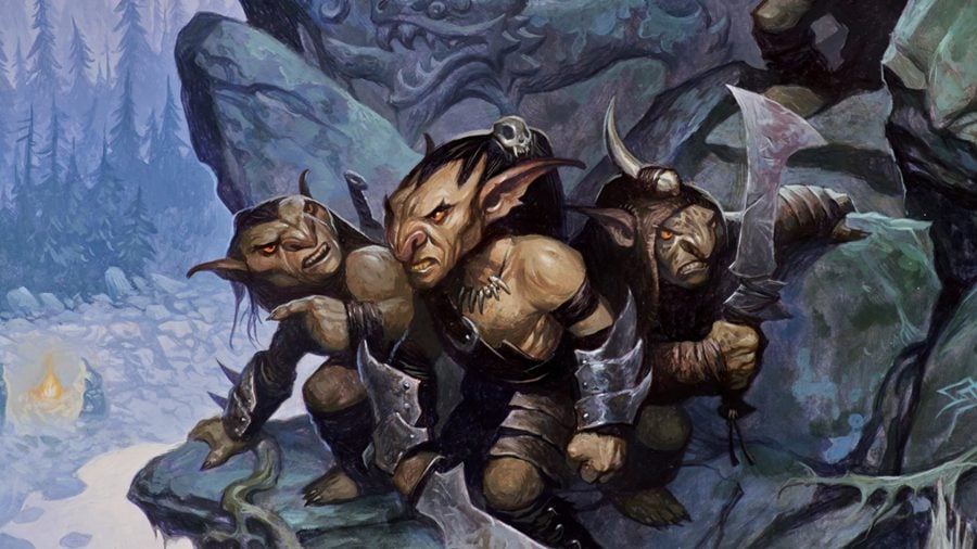 D&D Lost Mines of Phandelver guide goblin arrows artwork