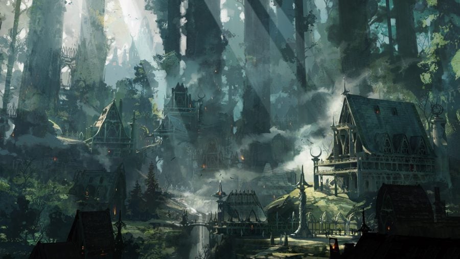 D&D Lost Mines of Phandelver guide elven city intro image