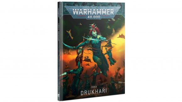 Warhammer 40k codex release date Drukhari book cover