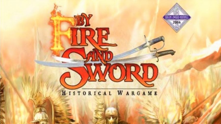 Best free miniature wargame rules By Fire and Sword artwork with logo