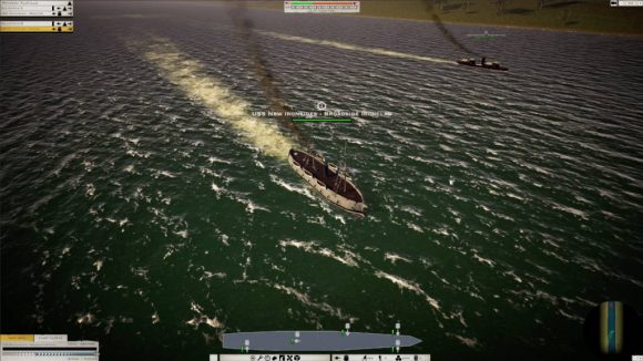A boat moving down a river in Victory at Sea Early Access