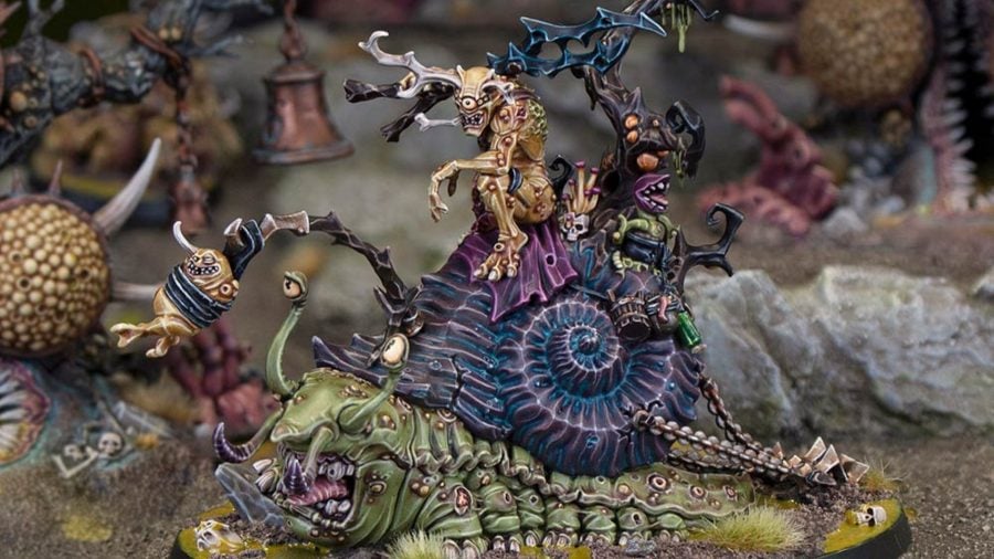 Warhammer 40k chaos factions guide Nurgle daemons Horticulus Slimux photo