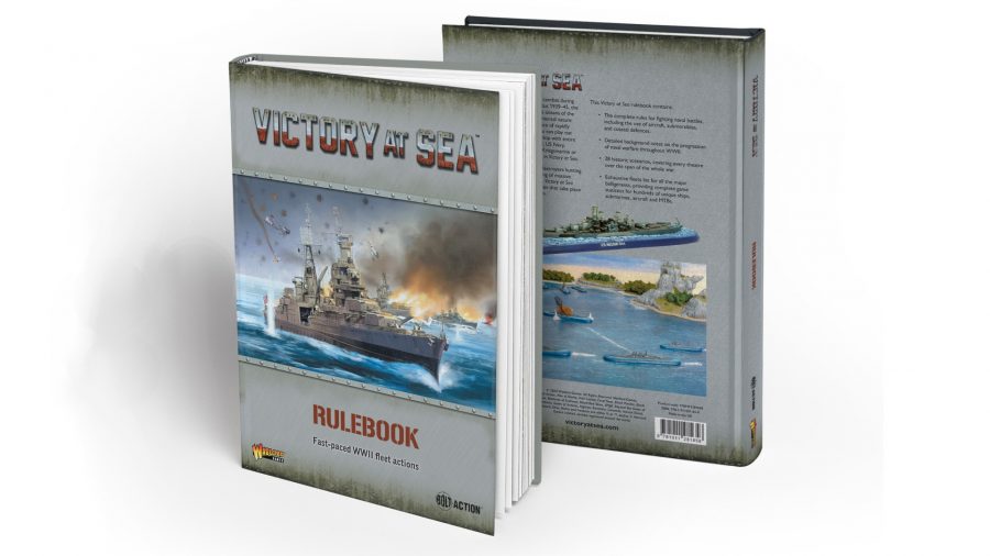 Victory at Sea photo of rulebook cover
