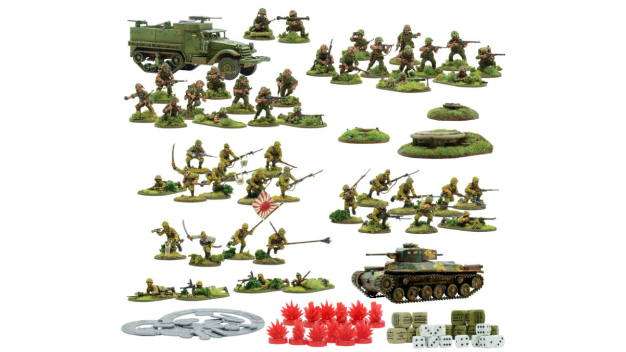 Bolt Action 2nd Edition 409000001 Templates Set Tokens Warlord Games Accessories 