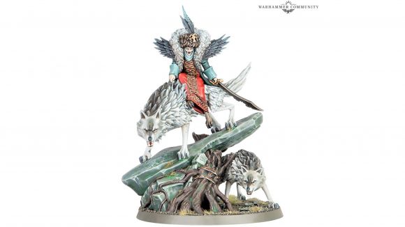 Photo of the new Soulblight Gravelords Belladamma Volga miniature for Warhammer Age of Sigmar