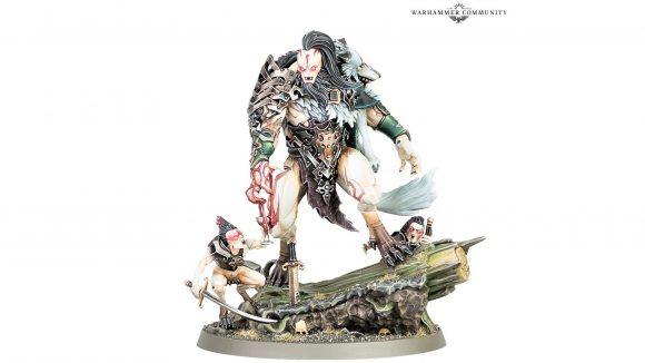 Photo of the new Soulblight Gravelords Radukar the Beast miniature for Warhammer Age of Sigmar