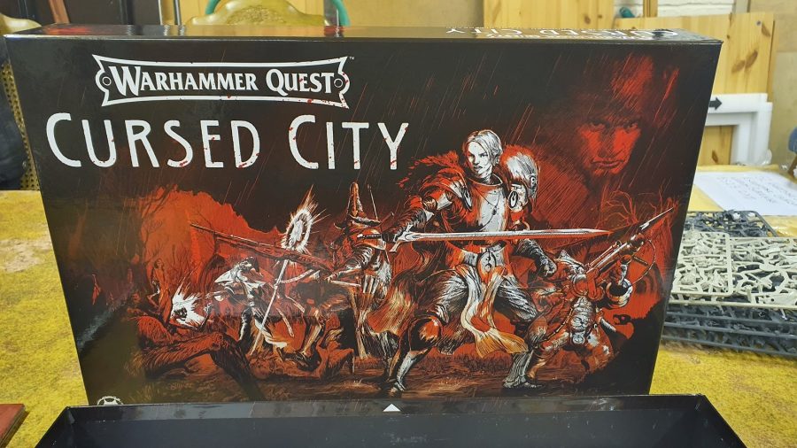 Warhammer Quest Cursed City box art photo
