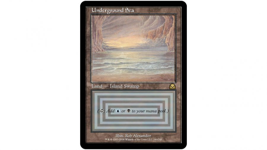 Rare Magic: The Gathering Cards - the rarest and most expensive MTG cards - card photo showing Underground Sea