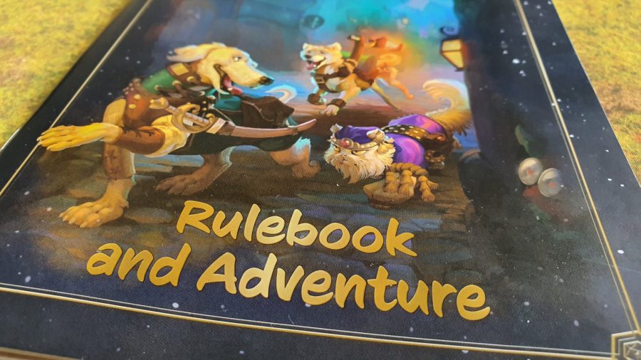 Animal Adventures starter set review - author's photo showing the rulebook front cover