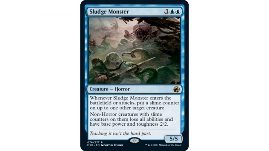 Magic: The Gathering Innistrad Midnight Hunt spoilers of the weekend - Sludge Horror card art