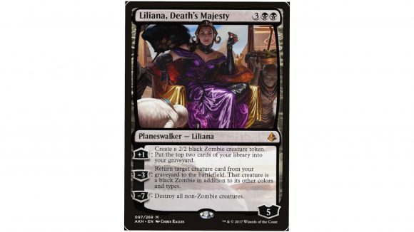 Magic: The Gathering Innistrad:: Midnight Hunt Commander decklist Liliana