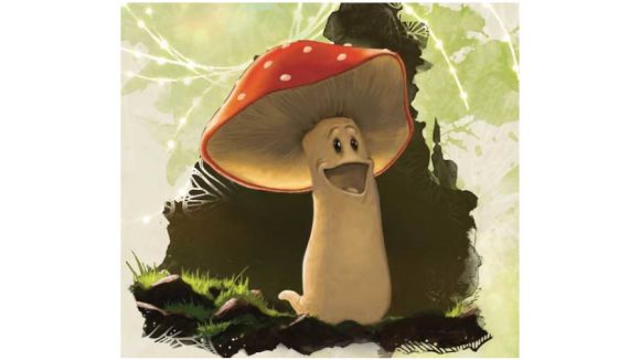 The Wild Beyond the Witchlight Campestris mushroom artwork