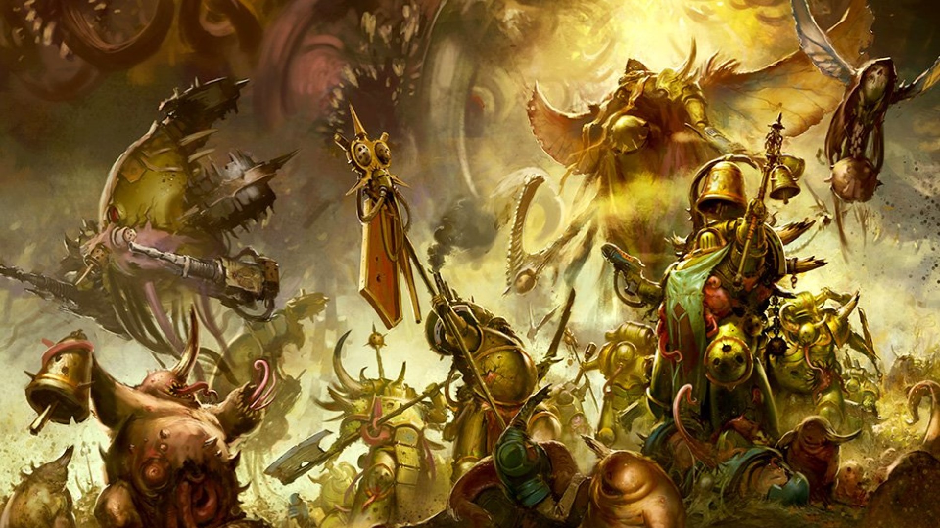 Death Guard Typhus Herald of the Plague God Nurgle Chaos Warhammer 40k NEW
