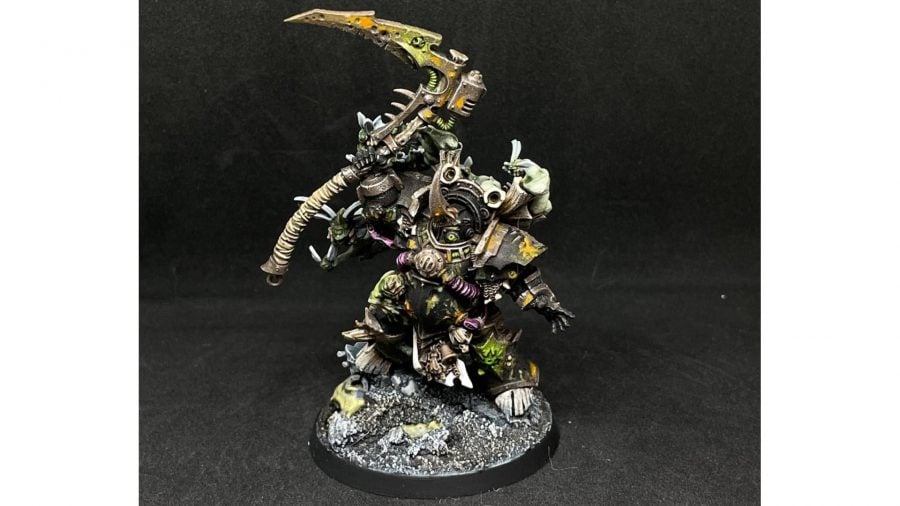 Warhammer 40k Death Guard army guide - photo provided to the author by Discord user Alexander Lachwitz, showing the model for Typhus