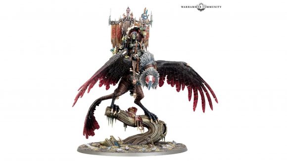 New Warhammer Age of Sigmar app launches in beta - Warhammer Community photo showing the model for Gobsprakk, The Mouth of Mork