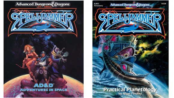 D&D Unearthed Arcana Spelljammer book covers