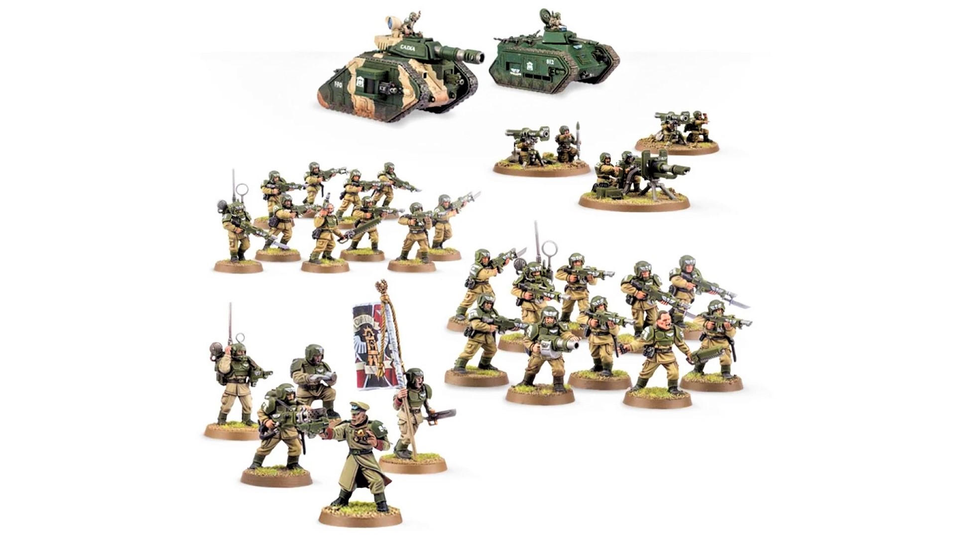 Many Units to Choose From Warhammer 40K LARGE Imperial Guard PRO Painted Army 