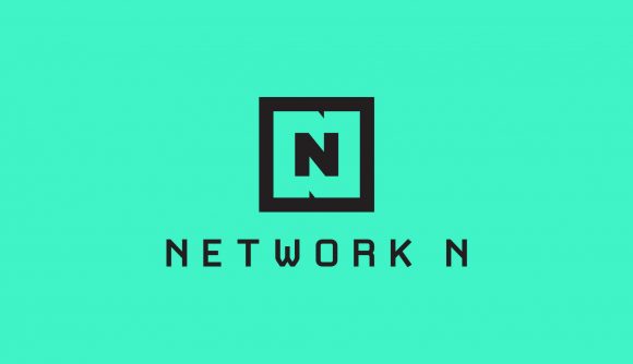 Network N's corporate logo in black on green