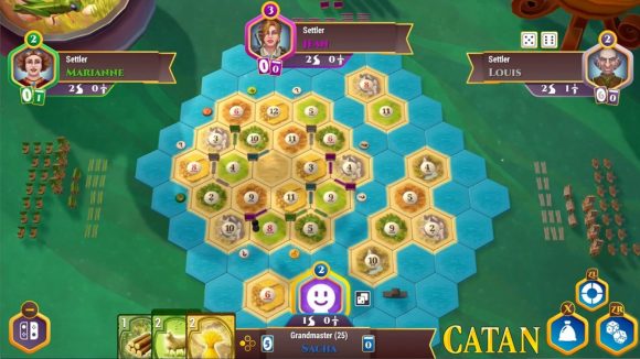 Catan playstation xbox announce - screenshot from Catan on Nintendo Switch