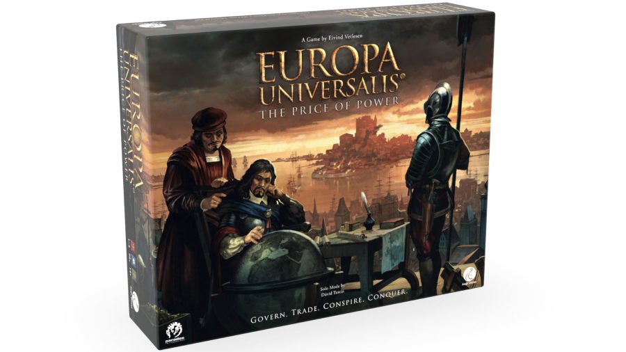 Europa Universalis: The Price of Power board game box
