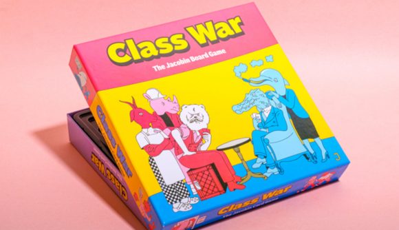 Marxist board game Class War: The Jacobin Board Game box art