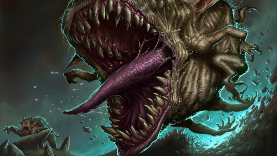 Magic: The Gathering Reserved List is doomed - Wizards of the coast card art showing a leaping beast