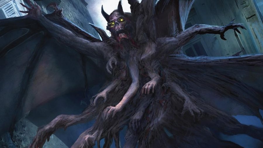 Magic: The Gathering Reserved List is doomed - Wizards of the coast card art showing a gargoyle like demon with many arms
