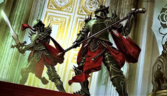 Magic: The Gathering pauper format panel reveal - MTG card art showing armoured warriors