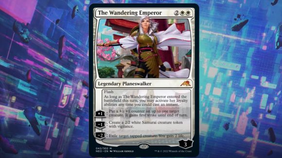 The Wandering Emperor Magic: the Gathering card