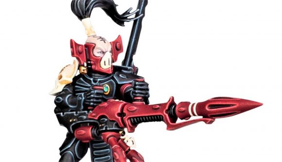 Warhammer 40k: new Eldar Dark Reapers have bare heads, extra weapons