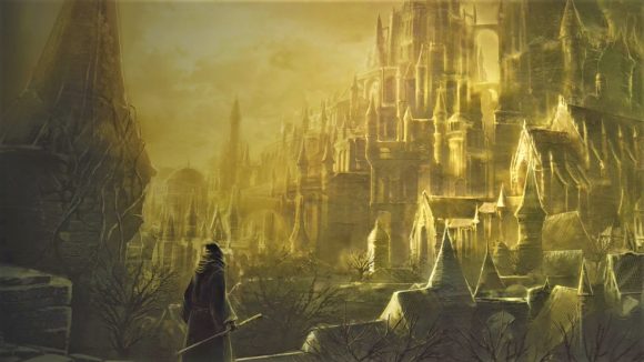 Dark Souls RPG Why Dark Souls Uses D&D 5e Lothric Castle Promo Illustration